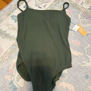 Kona Sol One Piece Swimsuit - Olive